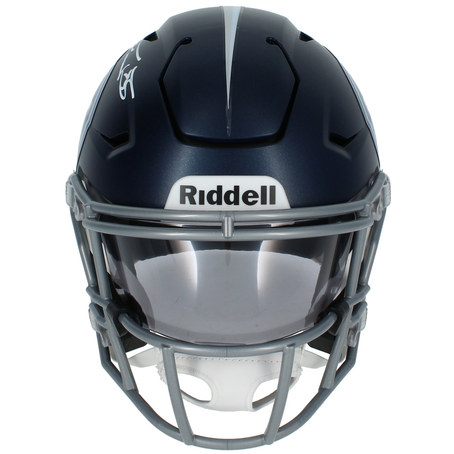 Taylor Lewan Autographed Tennessee Titans SpeedFlex Midi Helmet Beckett