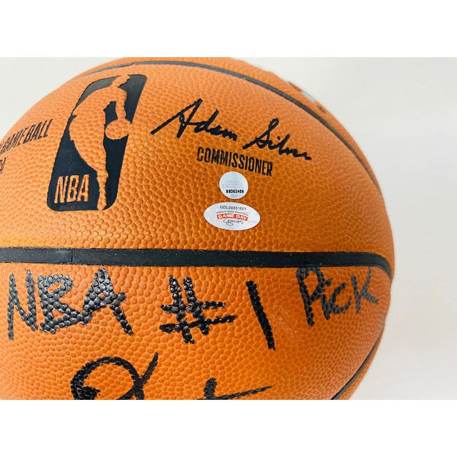 DEANDRE AYTON Autographed Phoenix Suns 2018 NBA #1 Pick Authentic Basketball GDL LE 18/22