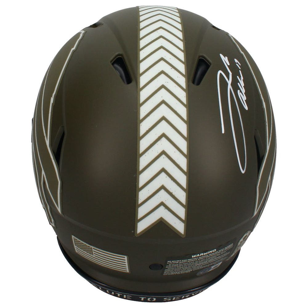 Josh Allen Autographed Buffalo Bills STS Authentic Speed Helmet Beckett