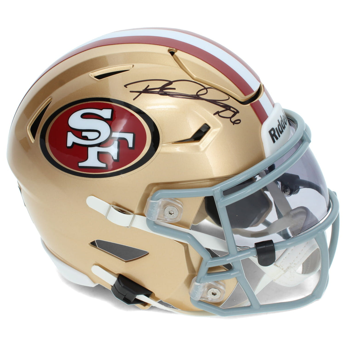 Rod Woodson Autographed San Francisco 49ers Speedflex Midi Helmet Beckett