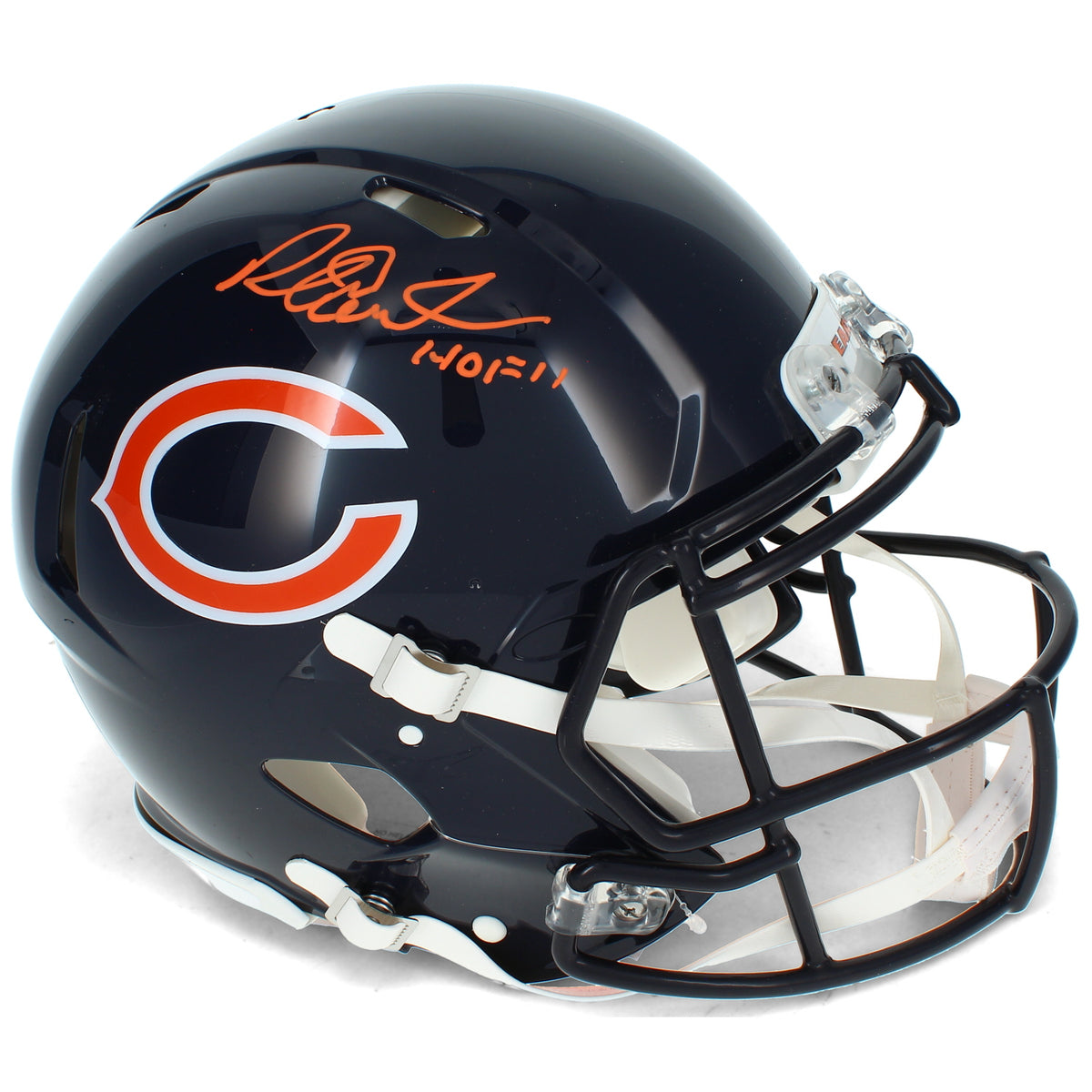 Richard Dent Autographed/Inscribed "HOF 2011" Chicago Bears Speed Authentic Helmet Beckett
