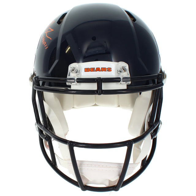 Richard Dent Autographed/Inscribed "HOF 2011" Chicago Bears Speed Authentic Helmet Beckett