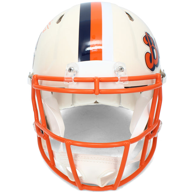 Devin Hester Autographed Chicago Bears 1936 Tribute Speed Authentic Helmet Beckett