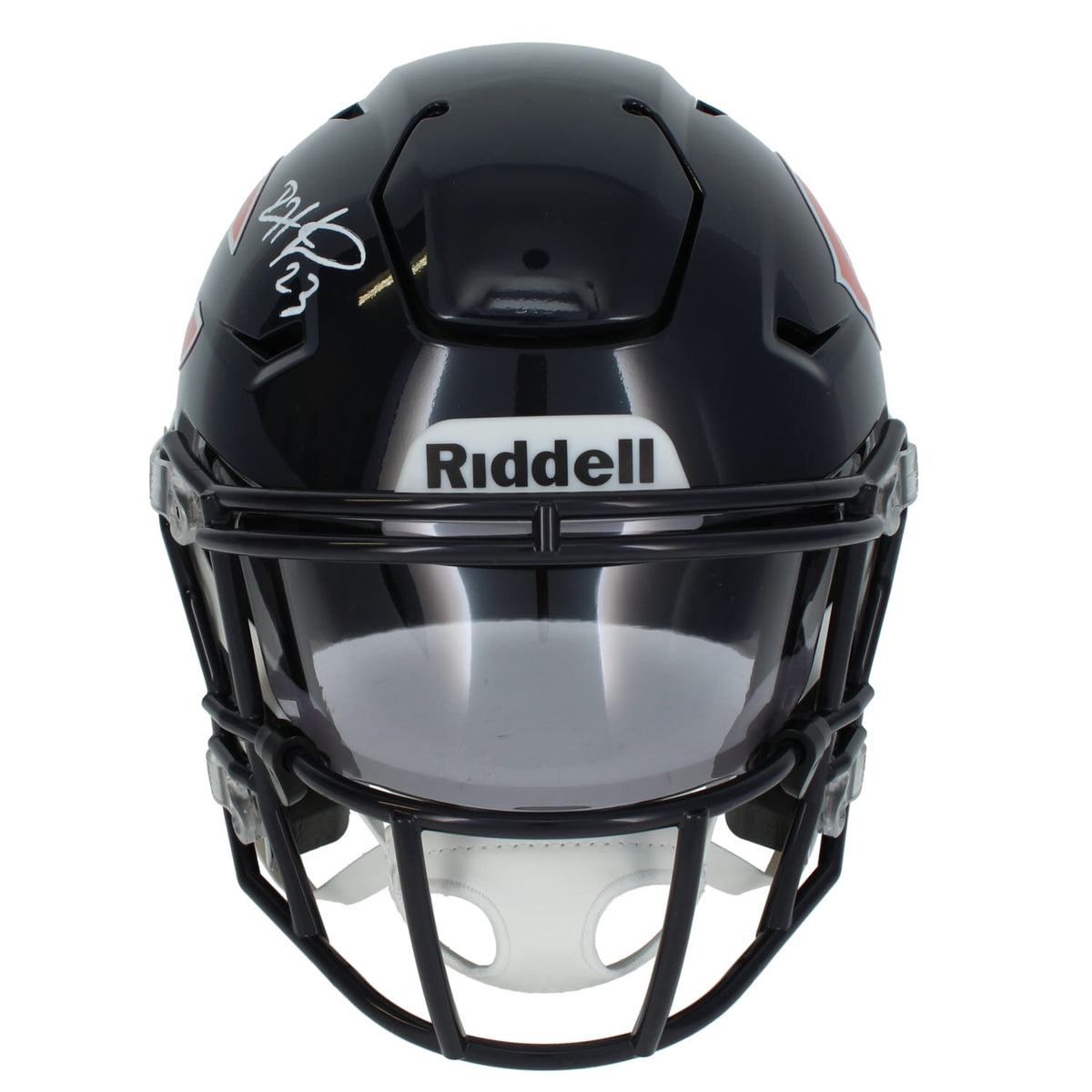 Devin Hester Autographed Chicago Bears Speedflex MIDI Helmet Beckett Witnessed