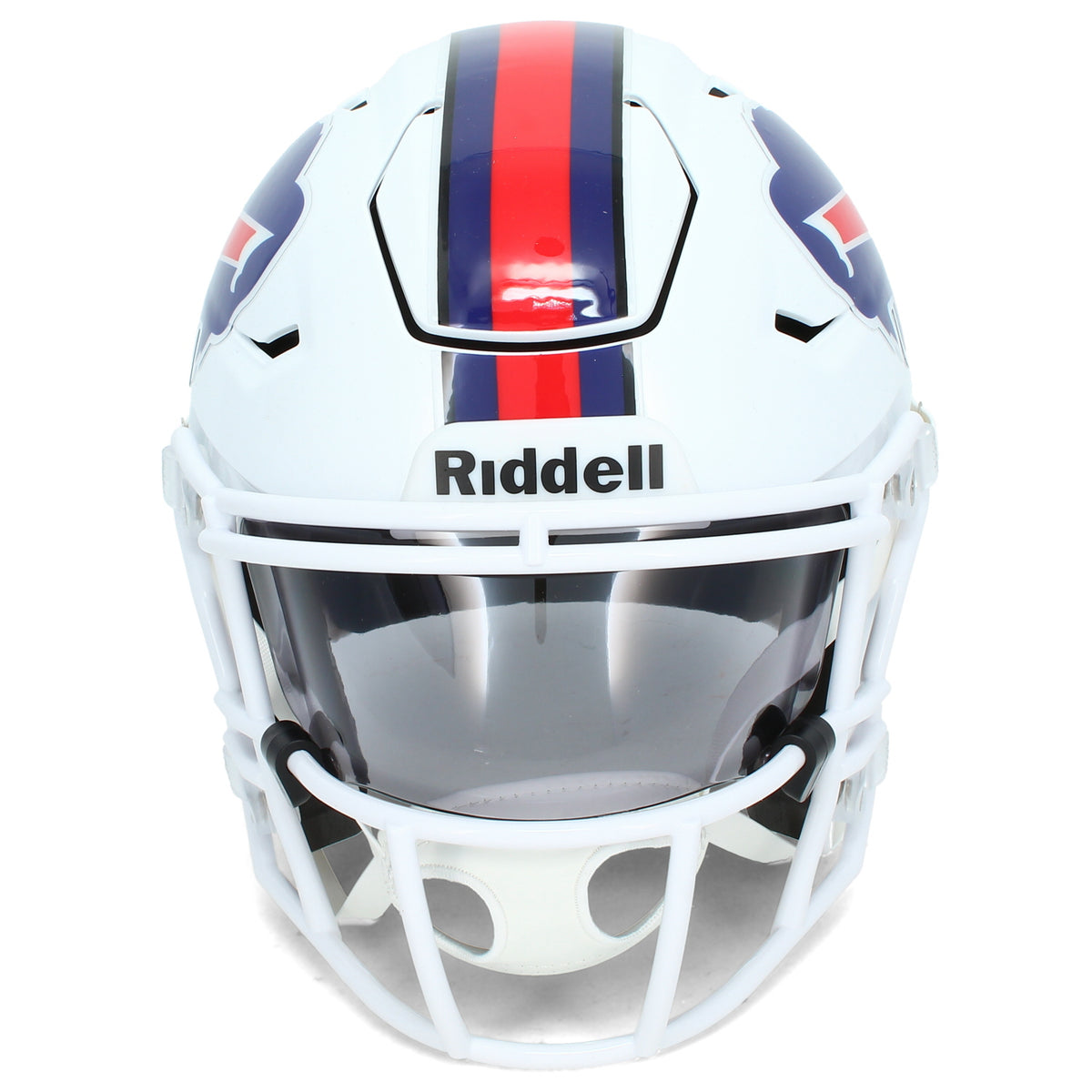 Bruce Smith Autographed Buffalo Bills Speedflex Midi Helmet Beckett Witnessed