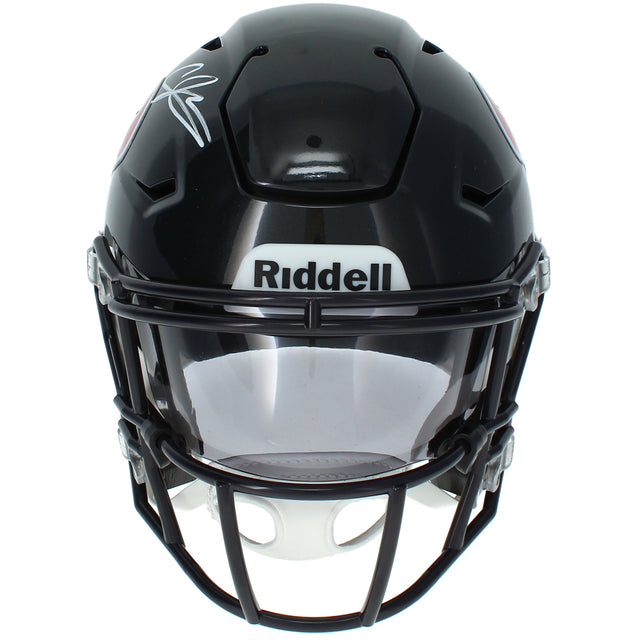 Andre Johnson Autographed Houston Texans SpeedFlex MIDI Helmet Beckett Witnessed