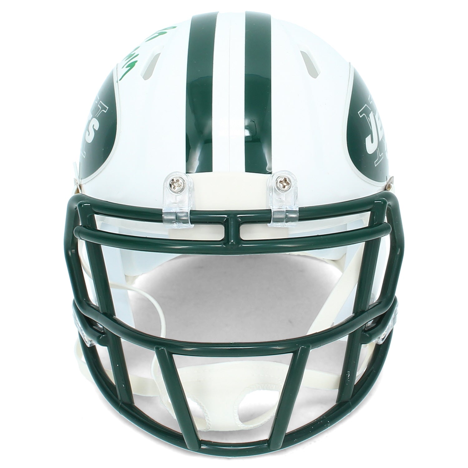 Kevin Mawae Autographed/Inscribed "HOF '19" New York Jets 1998-18 Throwback Speed Mini Helmet Beckett