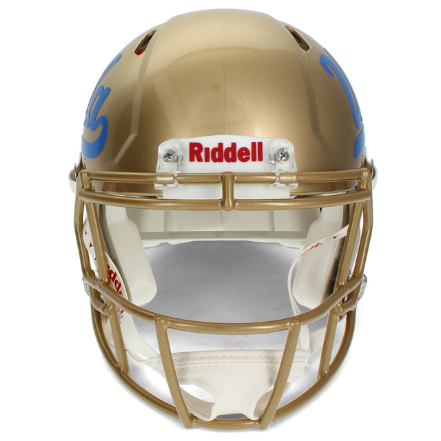 Jonathan Ogden Autographed UCLA Bruins Speed Authentic Helmet Beckett Witnessed