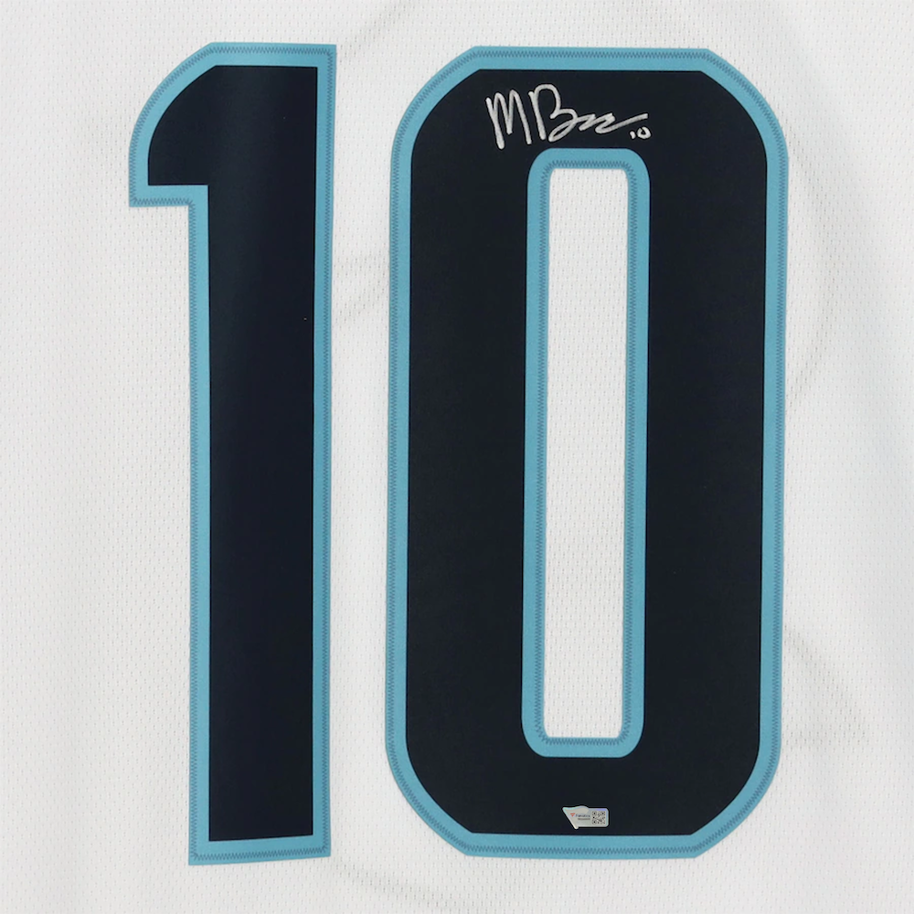 MATT BENIERS Autographed Inaugural Season Patch Seattle Kraken Breakaway Jersey FANATICS