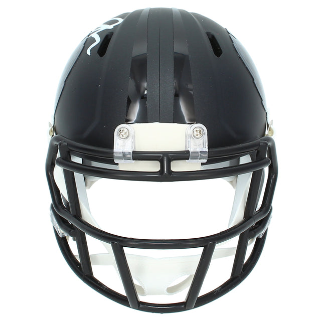 Terrell Suggs Autographed Baltimore Ravens Black 2026 Alternate Speed Mini Helmet Beckett