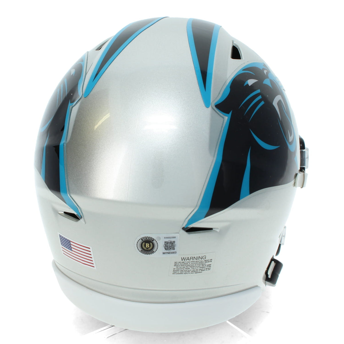 Luke Kuechly Autographed Carolina Panthers Speedflex Midi Helmet Beckett