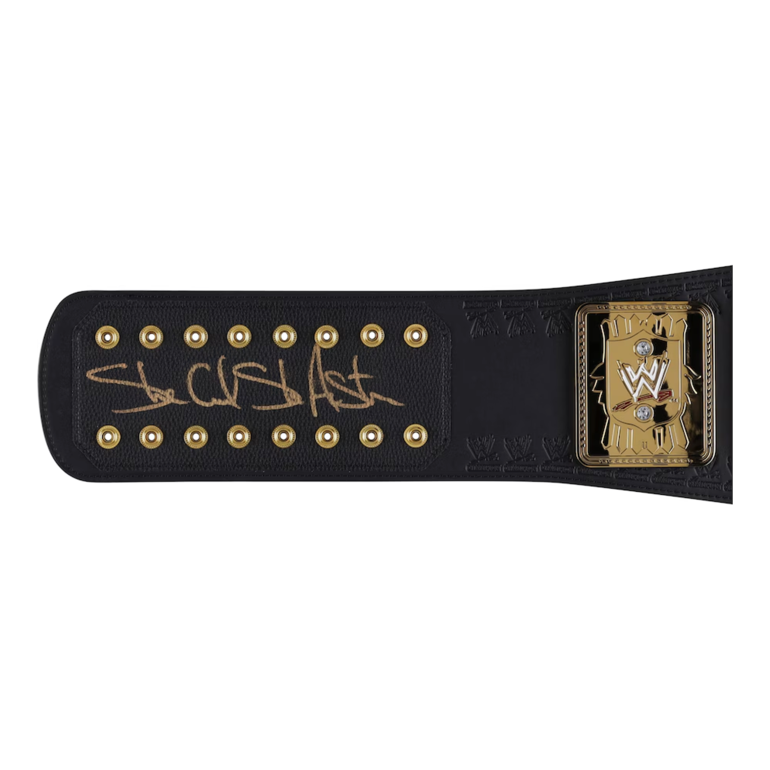 Stone Cold Steve Austin Autographed WWE Big Eagle Championship Belt Fanatics