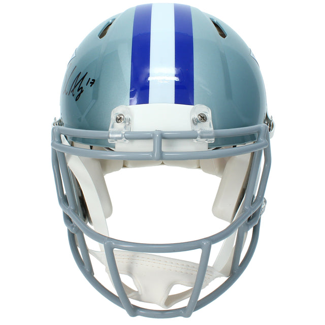 Brandon Aubrey Autographed Dallas Cowboys 1964-66 Throwback Speed Authentic Helmet Beckett