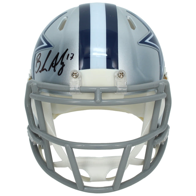 Brandon Aubrey Autographed Dallas Cowboys Speed Mini Helmet Beckett Witnessed