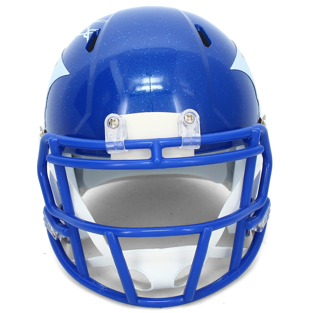 Mario Williams Autographed Buffalo Bills Blue Alternate "Charge" Speed Mini Helmet GTSM