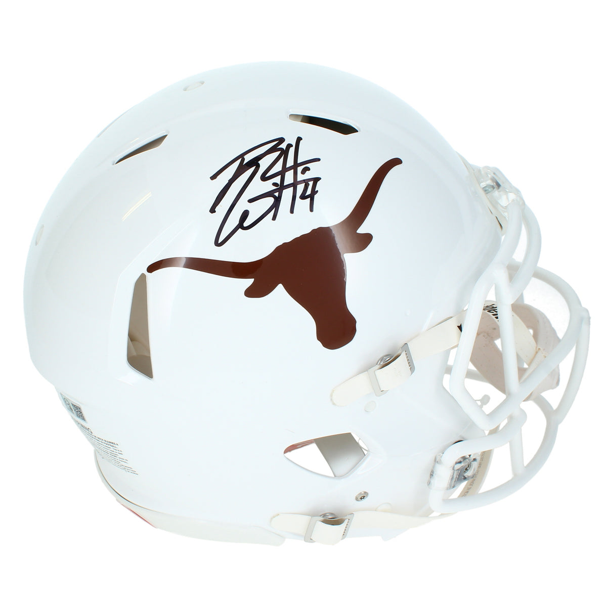 Roy Williams Autographed Texas Longhorns Speed Authentic Helmet GTSM Witnessed