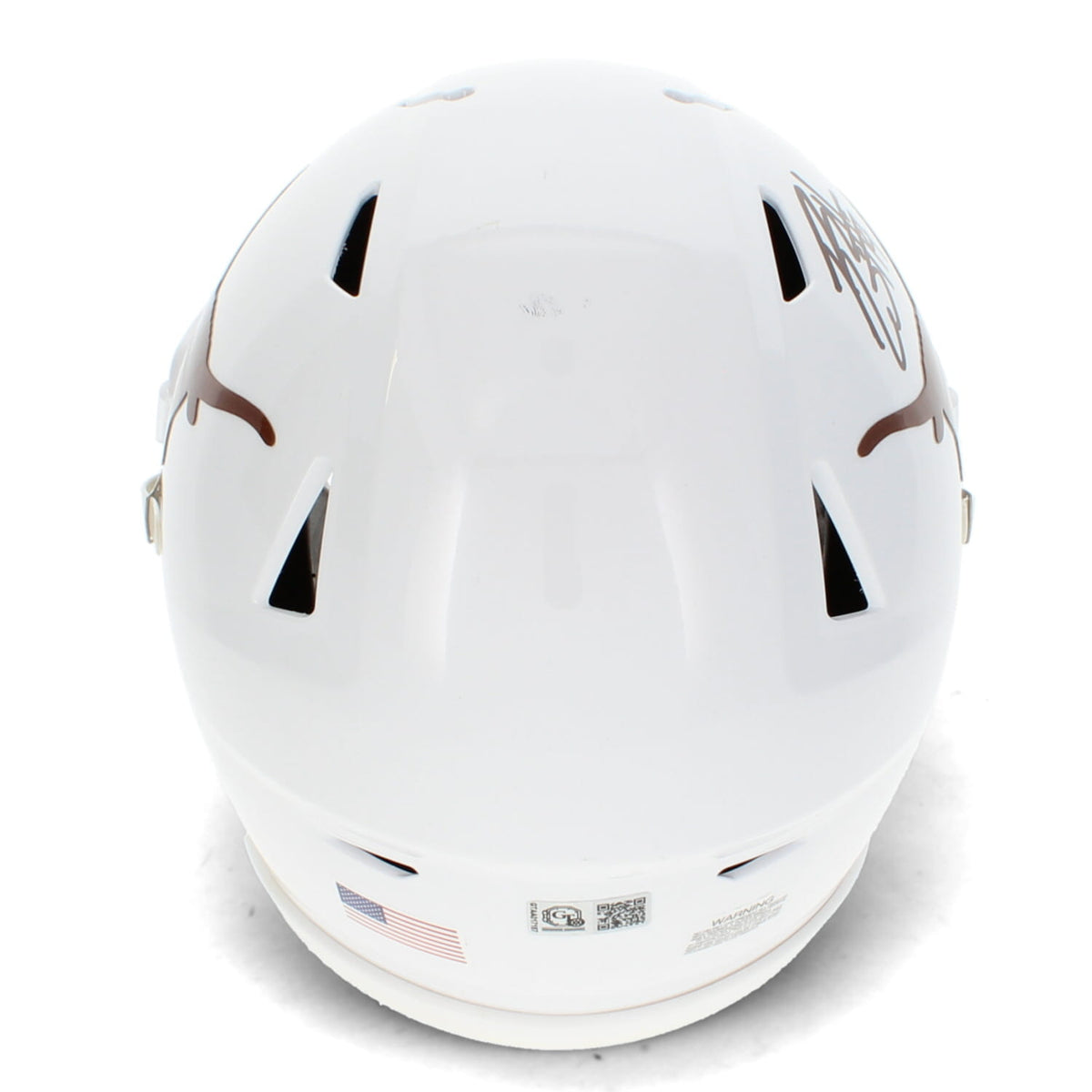 Roy Williams/Limas Sweed Dual Autographed Texas Longhorns Speedflex Midi Helmet GTSM Witnessed