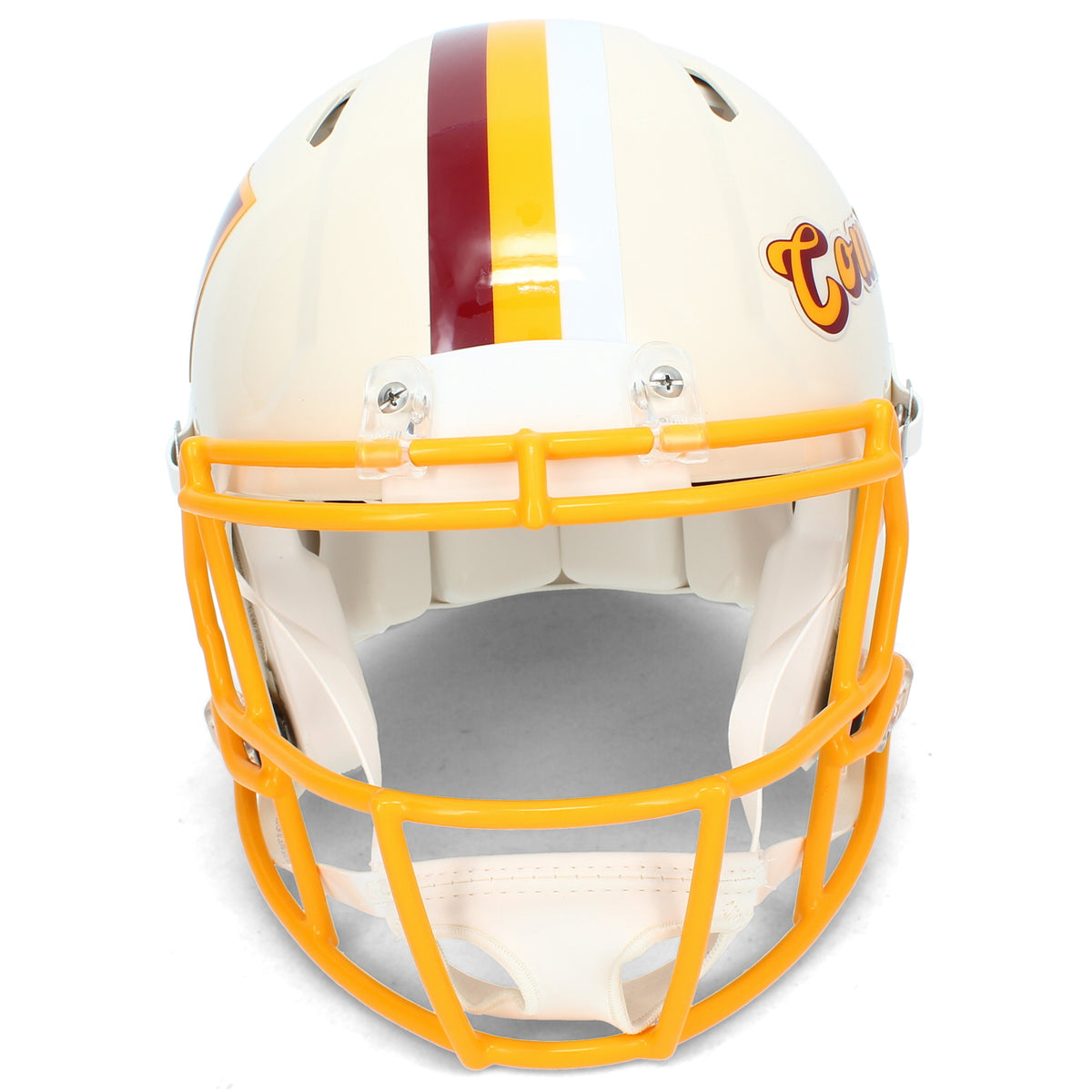 Terry McLaurin Autographed Washington Commanders RETRO Speed Authentic Helmet Beckett