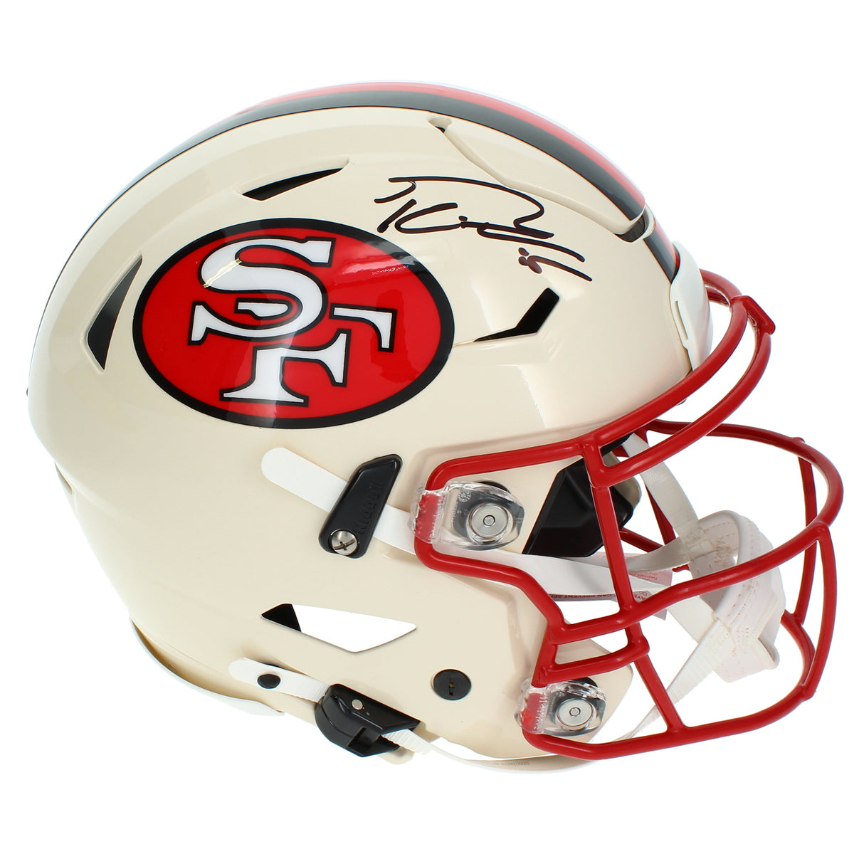 George Kittle Autographed San Francisco 49ers RETRO Speedflex Authentic Helmet Beckett
