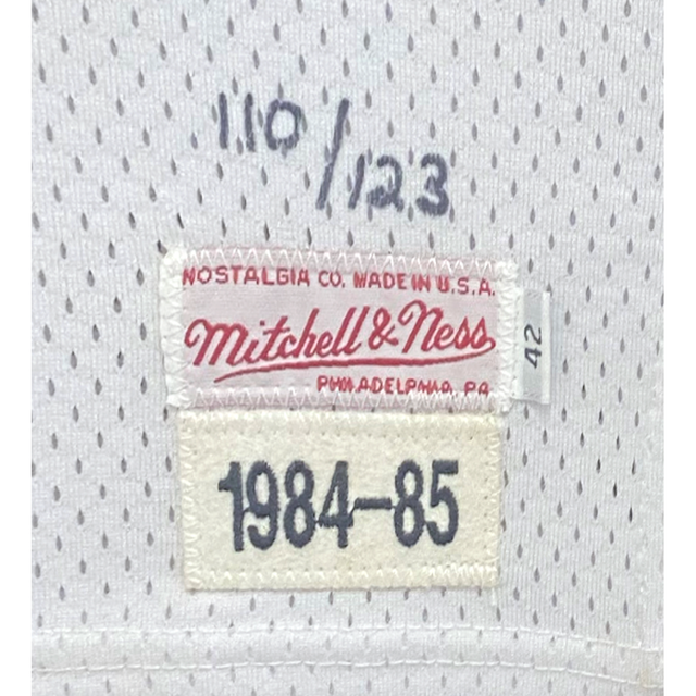 Michael Jordan Autographed Chicago Bulls Original M&N Rookie Jersey UDA LE 110/123