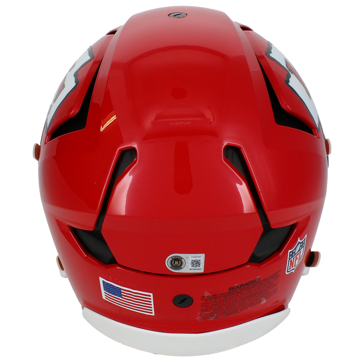 Patrick Mahomes Autographed Kansas City Chiefs Axiom Authentic Helmet Beckett