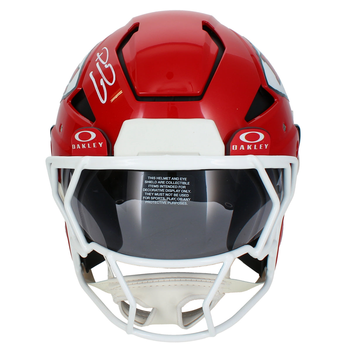 Patrick Mahomes Autographed Kansas City Chiefs Axiom Authentic Helmet Beckett