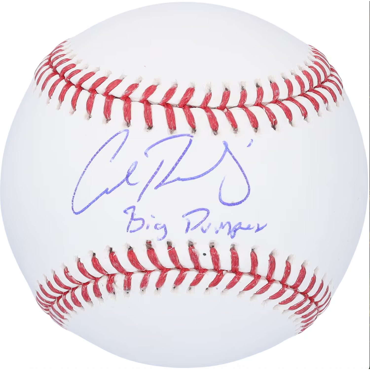 Cal Raleigh Autographed Inscribed "Big Dumper" Official MLB Baseball Fanatics
