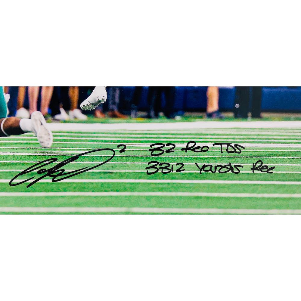 CEEDEE LAMB Autographed Oklahoma Sooners 16" x 20" Stats Photograph FANATICS LE 22/22