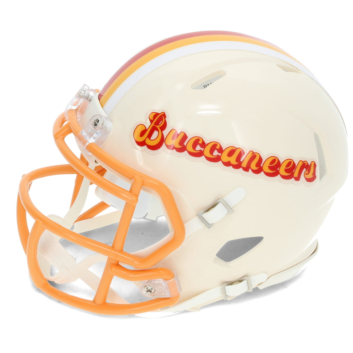 Baker Mayfield Autographed Tampa Bay Buccaneers RETRO Speed Mini Helmet Beckett
