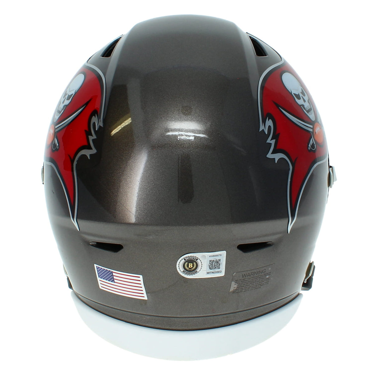 Bucky Irving Autographed (2026 Signature) Tampa Bay Buccaneers Speedflex Midi Helmet Beckett