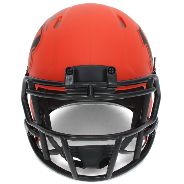 Carson Palmer Autographed Cincinnati Bengals RAVE Speed Mini Helmet Beckett