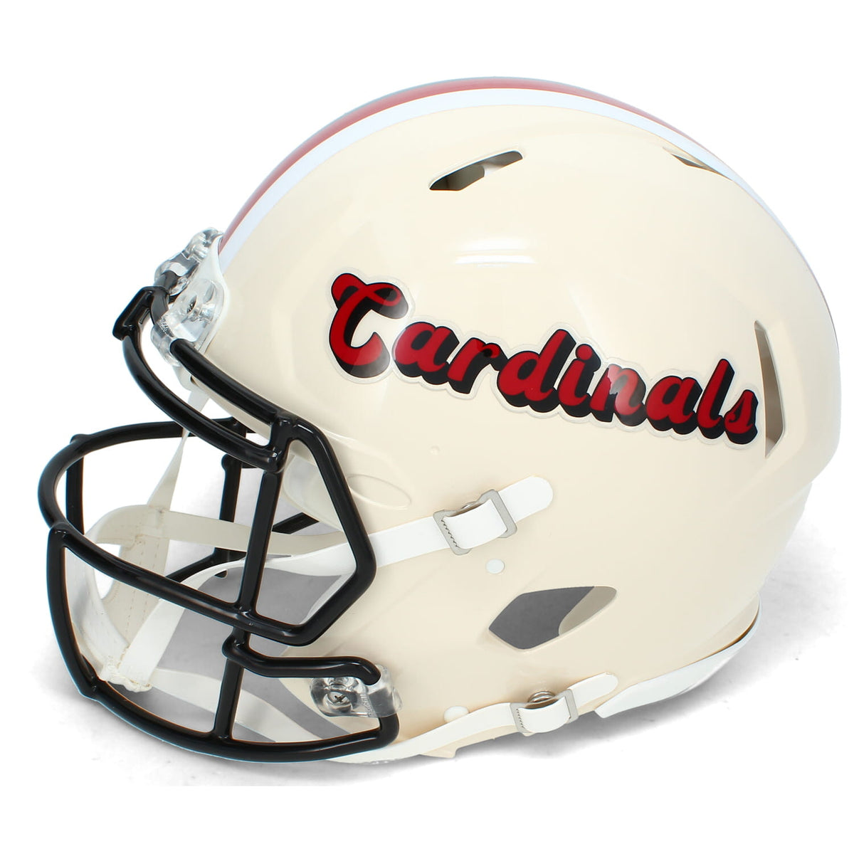 Tyler Allgeier Autographed Arizona Cardinals RETRO Speed Authentic Helmet Beckett