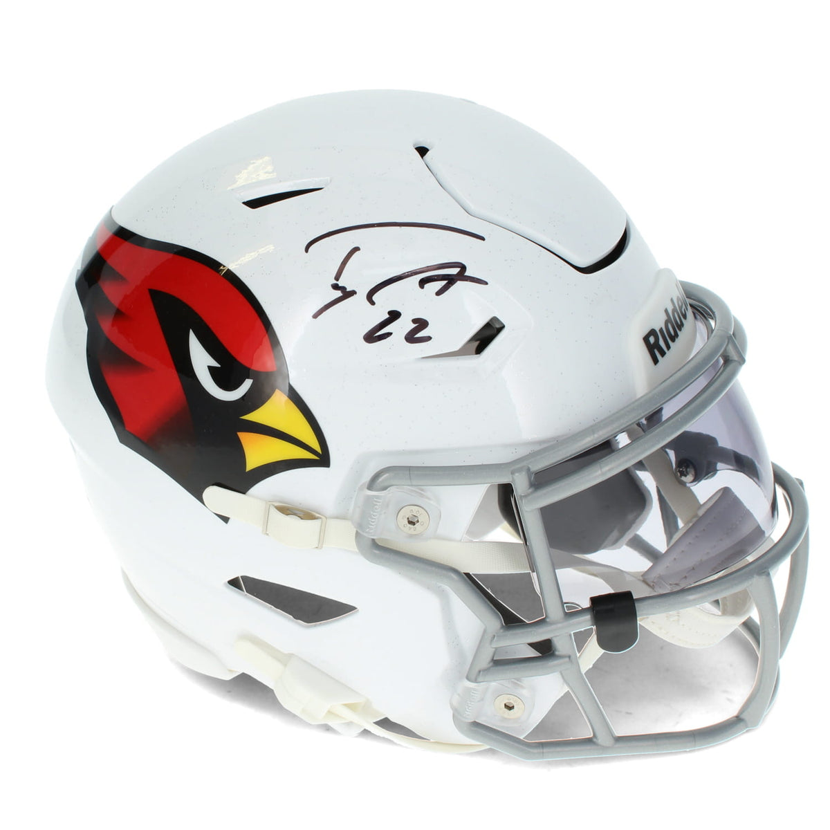 Tyler Allgeier Autographed Arizona Cardinals Speedflex Midi Helmet Beckett