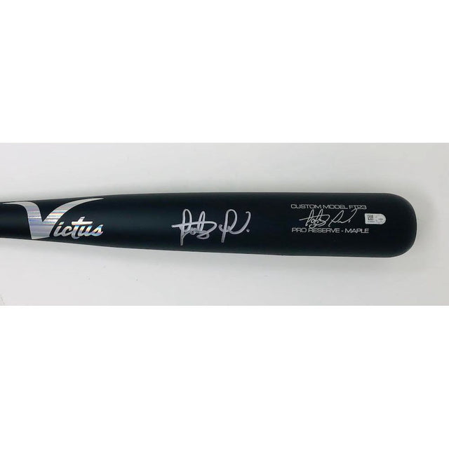 FERNANDO TATIS Jr. Autographed San Diego Padres Victus Game Model Black Bat FANATICS