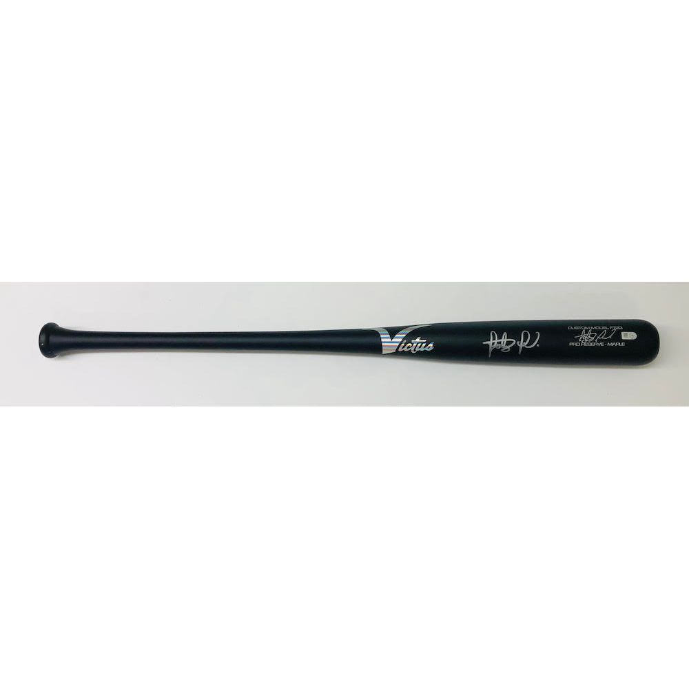FERNANDO TATIS Jr. Autographed San Diego Padres Victus Game Model Black Bat FANATICS