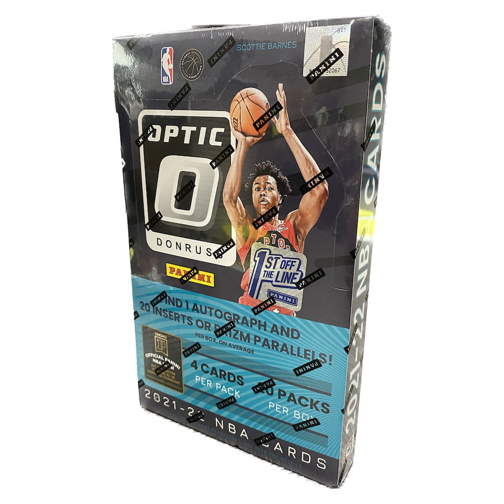 2021-22 DONRUSS OPTIC BASKETBALL FIRST OF THE LINE HOBBY BOX FACTORY SEALED