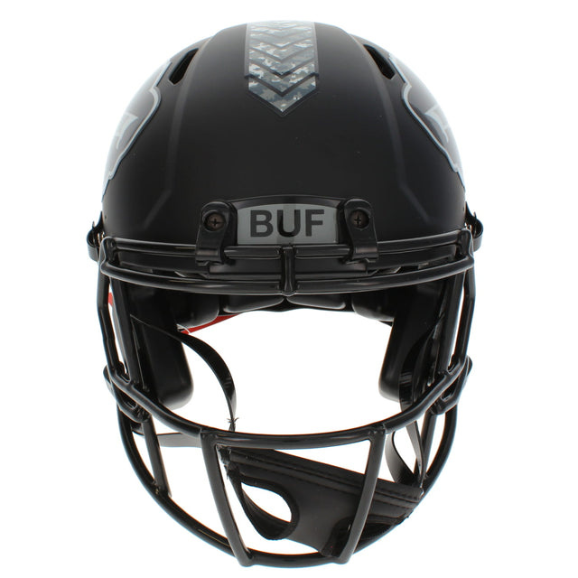Josh Allen Autographed Buffalo Bills 2026 Salute to Service Speed Authentic Helmet Beckett