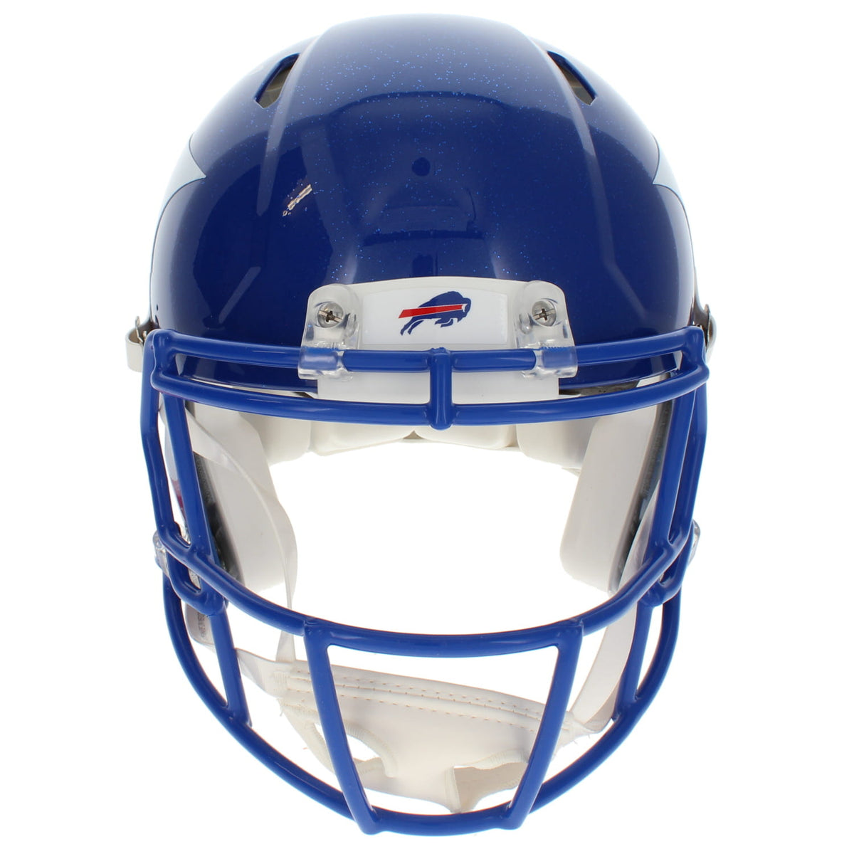 Josh Allen Autographed Buffalo Bills Blue 2026 Alternate Charge Speed Authentic Helmet Beckett