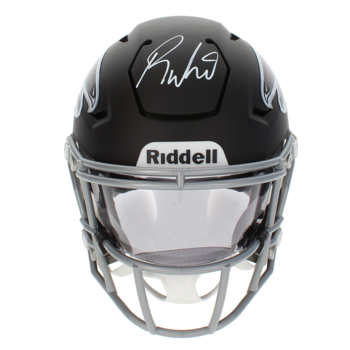 Roddy White Autographed Atlanta Falcons Speedflex Midi Helmet Radtke