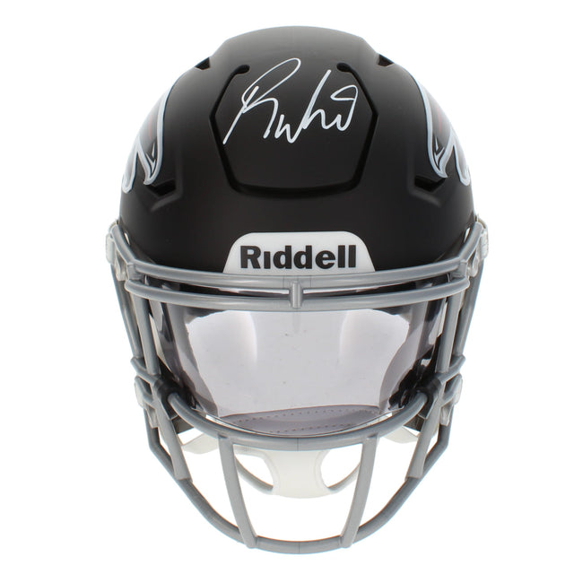 Roddy White Autographed Atlanta Falcons Speedflex Midi Helmet Radtke