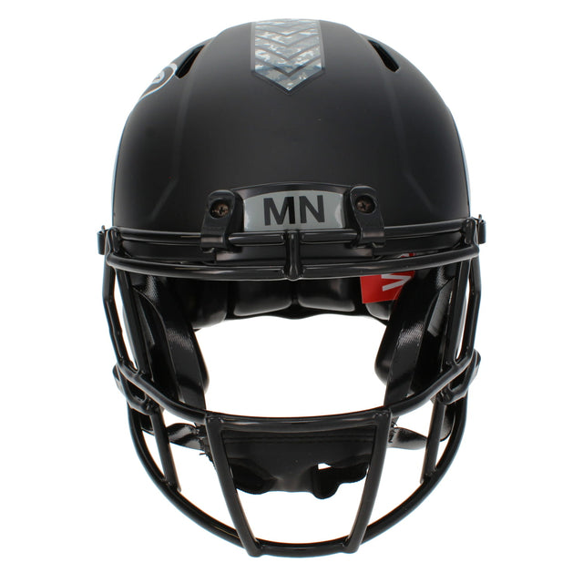 Adrian Peterson Autographed Minnesota Vikings 2026 Salute to Service Speed Authentic Helmet Beckett