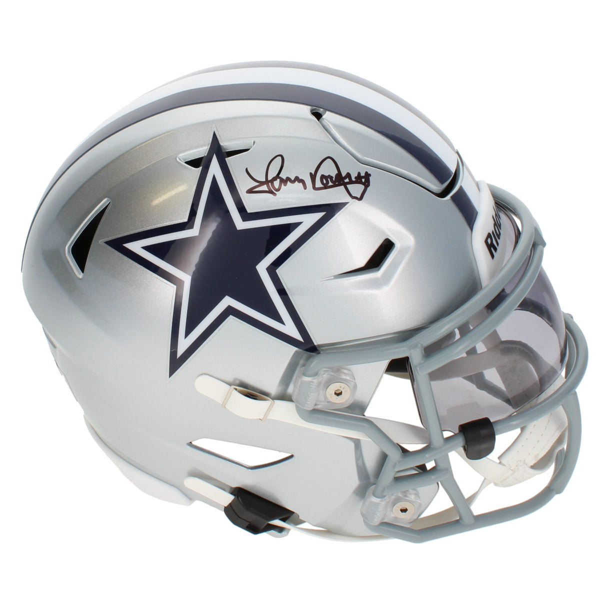 Tony Dorsett Autographed Dallas Cowboys Speedflex Midi Helmet Beckett Witnessed