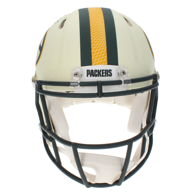 Eddie Lacy Autographed Green Bay Packers Rivalries Speed Authentic Helmet Beckett