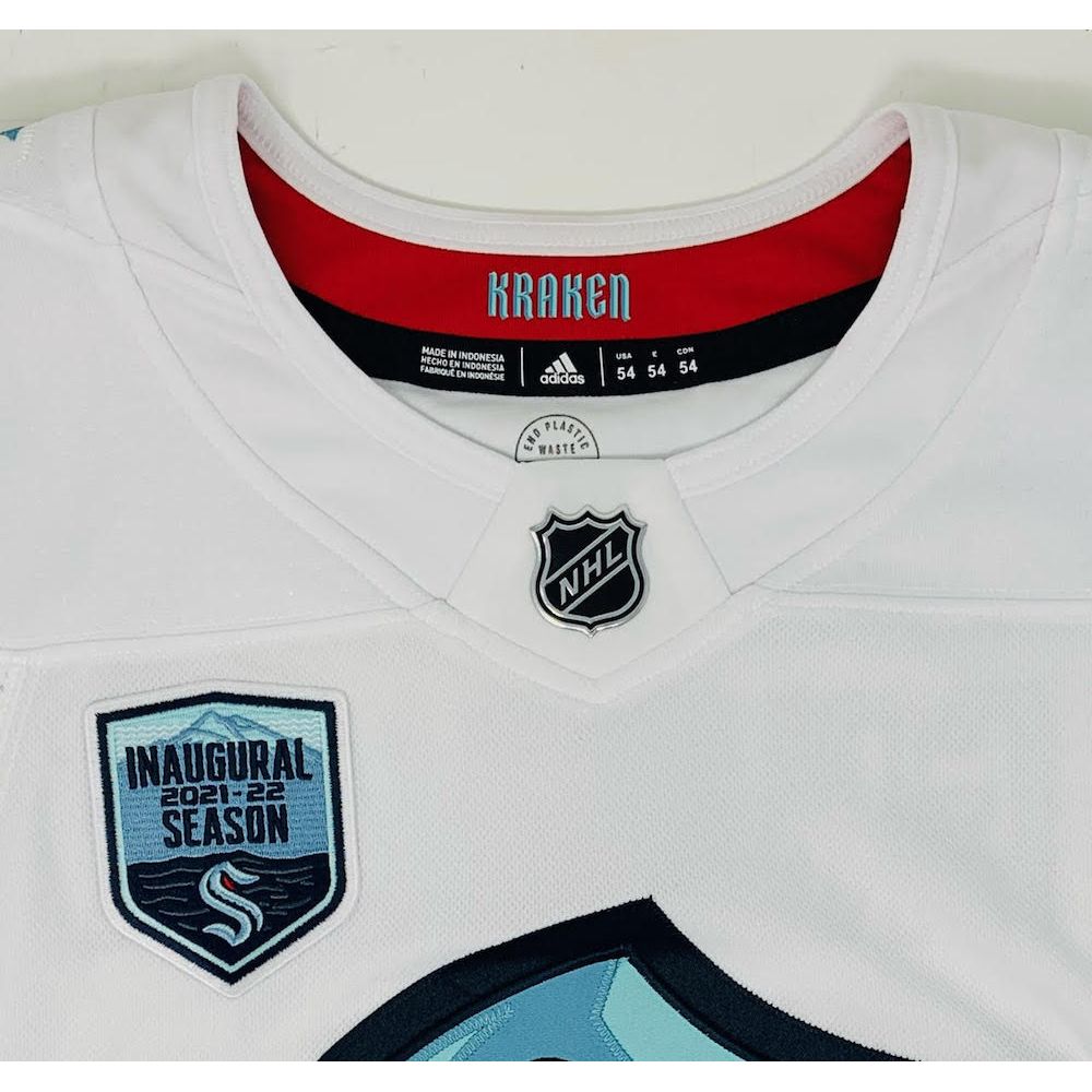PHILIPP GRUBAUER Autographed Seattle Kraken Authentic White Jersey FANATICS