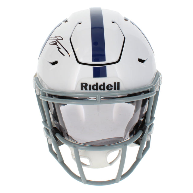 Jonathan Taylor Autographed Indianapolis Colts Speedflex Midi Helmet Beckett