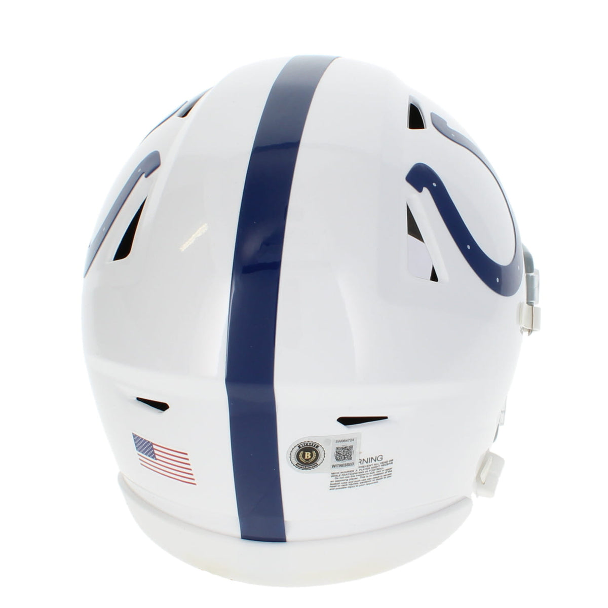 Jonathan Taylor Autographed Indianapolis Colts Speedflex Midi Helmet Beckett