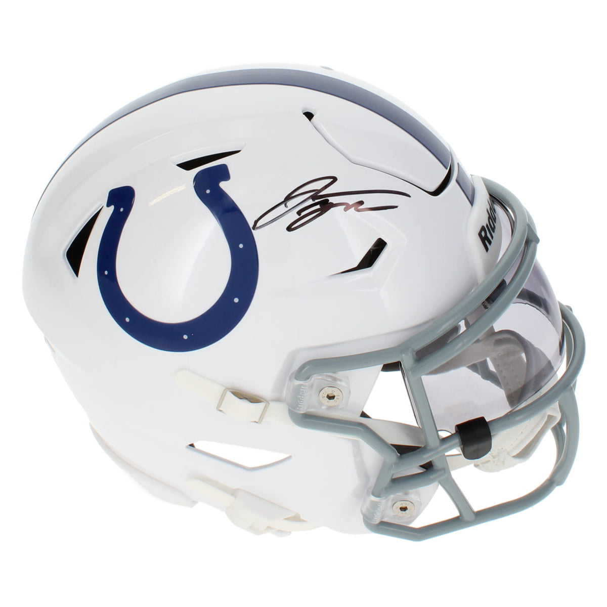 Jonathan Taylor Autographed Indianapolis Colts Speedflex Midi Helmet Beckett