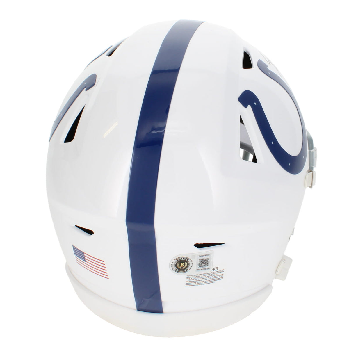 Ahmad "Sauce" Gardner Autographed Indianapolis Colts Speedflex Midi Helmet Beckett