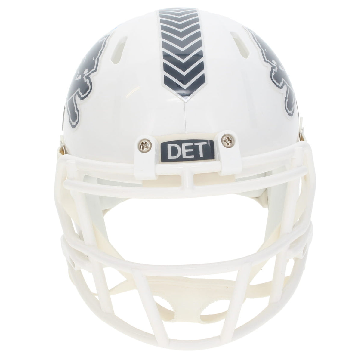 Amon-Ra St. Brown Autographed Detroit Lions 2024 Salute to Service Speed Mini Helmet Beckett