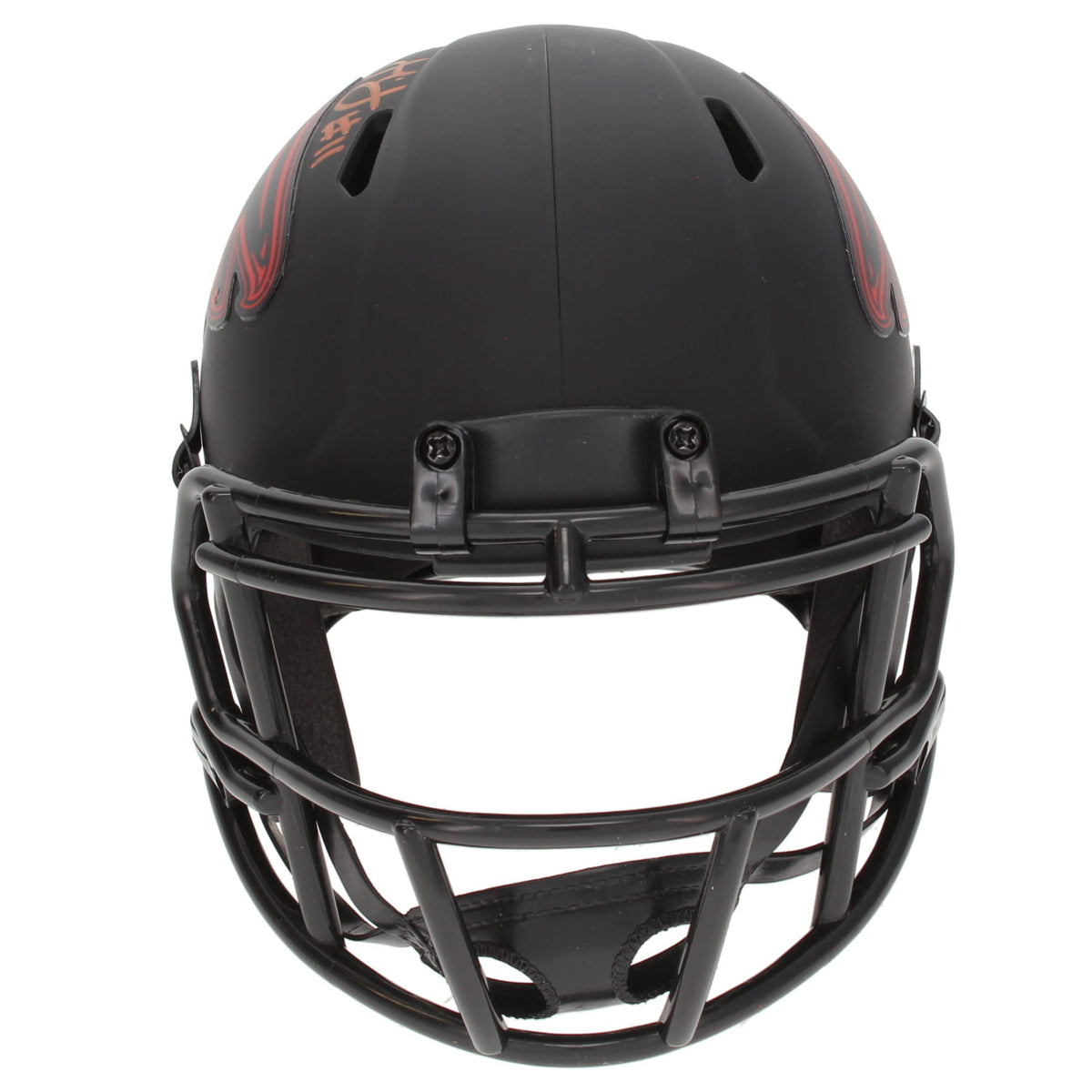 Julio Jones Autographed Atlanta Falcons Eclipse Speed Mini Helmet Beckett